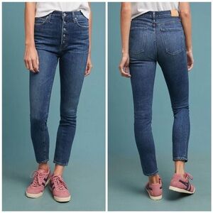 Citizens of Humanity Olivia High Rise Slim Straight Ankle Jeans Size 26